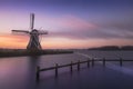 Windmolen de De Helper, Windmill De Helper Royalty Free Stock Photo