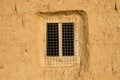 Window in Adobe Wall Royalty Free Stock Photo