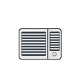 Window air conditioner icon