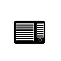 Window air conditioner icon