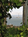 Window from Alcatraz Royalty Free Stock Photo