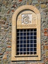 Window of the ancient Orthodox monastery Kykkos