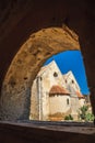 Window arch in monastery