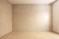 minimal window beige design plaster blank wall room texture light. Generative AI.