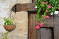 Window Box in a country house Royalty Free Stock Photo
