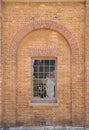 Window with Brick Lintel