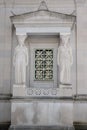 Window Caryatids In Chicago Royalty Free Stock Photo