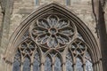 Window of Cathedral Church; Worcester; England Royalty Free Stock Photo