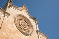Window of the cathedral of Ostuni Italy Royalty Free Stock Photo