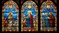 window catholic stained glass