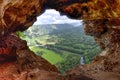 Window Cave - Puerto Rico Royalty Free Stock Photo