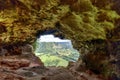 Window Cave - Puerto Rico Royalty Free Stock Photo