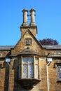 Architecure detail on Harveys Hospital, Chard.