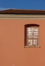 Window of the church in Veli Losinj, island Losinj, Croatia Royalty Free Stock Photo