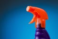 Window cleaner spray bottle Royalty Free Stock Photo