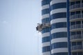 Window Cleaners and Window Washing Royalty Free Stock Photo