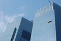 Window Cleaning at Time Warner Center Royalty Free Stock Photo