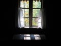 Window and coffer Royalty Free Stock Photo