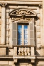 Window details of Palazzo Maffei, Verona