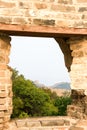 window in eastern Jinshanling Great Wall