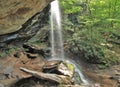 Window Falls at Hanging Rock State Park Royalty Free Stock Photo