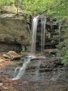 Window Falls at Hanging Rock State Park Royalty Free Stock Photo