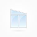 Window frame vector illustration, Eps 10