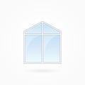 Window frame vector illustration, Eps 10