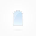 Window frame vector illustration, Eps 10