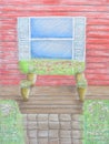 Window Front Porch