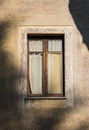 Window, Garbatella, Rome, Italy Royalty Free Stock Photo