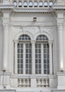 window of a herritage building in closed up