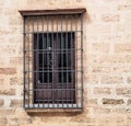 Window Iron Grate in Ayamonte Spain