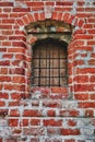 Window lattice to brick wall