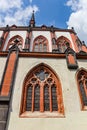 Window of the Liebfrauenkirche church in Koblenz Royalty Free Stock Photo