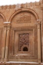 Window of Ishak Pasha Palace, Eastern Turkey Royalty Free Stock Photo