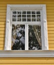 Window on Melderstein Manor House Royalty Free Stock Photo