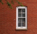Window In Old Brick Building Royalty Free Stock Photo