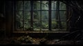 Free Download: Window In The Forest Wallpaper With Decaying Landscapes