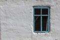 Window at an old house in Bulunkul in Tajikistan