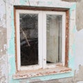 The window of an old house, Terceira island, Azores