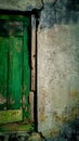 window of an old Javanese house