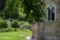 window on an old Orthodox monastery Royalty Free Stock Photo