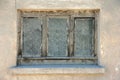 Window of Old ruin house Royalty Free Stock Photo