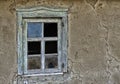 Window in an old ruinous house