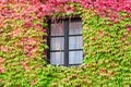 Window in an old traditional European country house Royalty Free Stock Photo