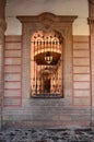 Window of Palace Justice of Morelia Royalty Free Stock Photo