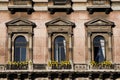 Window pattern in classic building