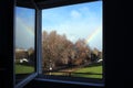 Window with rainbow