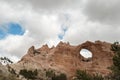 Window Rock in New Mexico Royalty Free Stock Photo